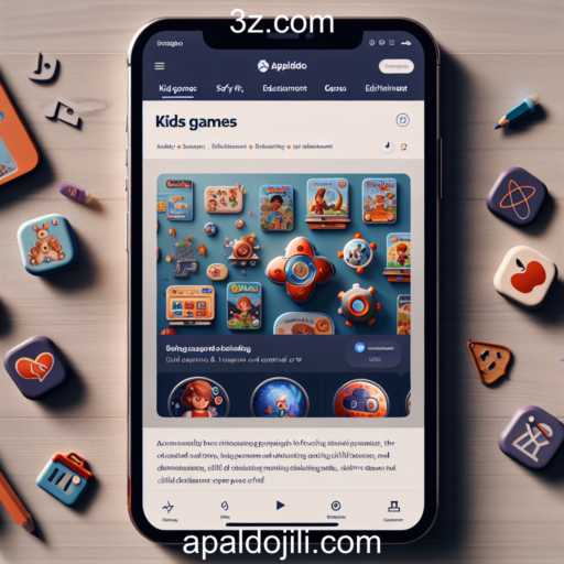 Exploring the World of 'Kids Games' with Apaldo: A Safe Haven for Fun and Learning